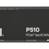 SSD|CRUCIAL|P510|1TB|M.2|PCIe Gen5|NVMe|TLC|Write speed 9500 MBytes/sec|Read speed 11000 MBytes/sec|TBW 600 TB|CT1000P510SSD8 - Image 2