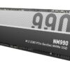 SSD|LEXAR|NM990|4TB|M.2|NVMe|Write speed 11000 MBytes/sec|Read speed 14000 MBytes/sec|2.45mm|TBW 750 TB|MTBF 1500000 hours|LNM990X004T-RNNNG - Image 4