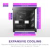 Case|NZXT|ATX/micro ATX/Mini-ITX/EATX|Black|Midi Tower|PC|CM-H92FB-01 - Image 3