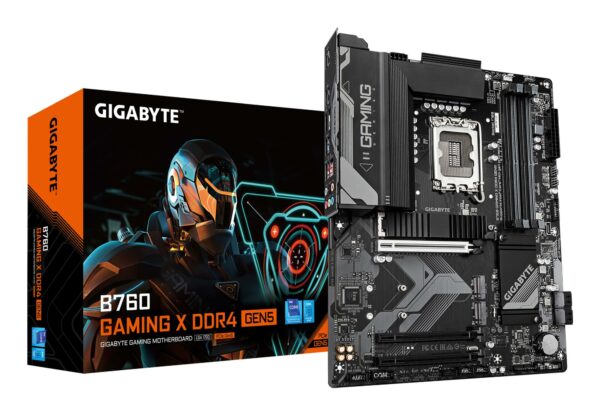 GIGABYTE B760 GAMING X D4 GEN5, Intel B760, ATX, DDR4